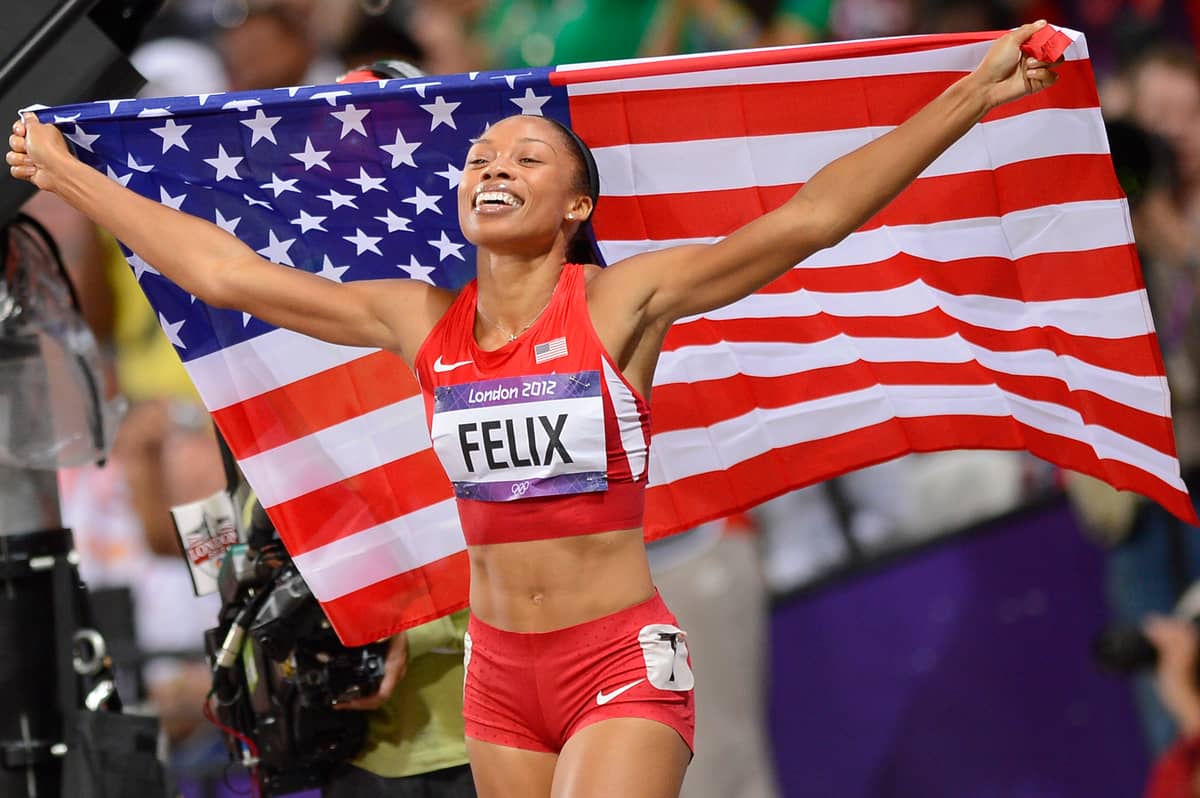 Allyson Felix World Championships