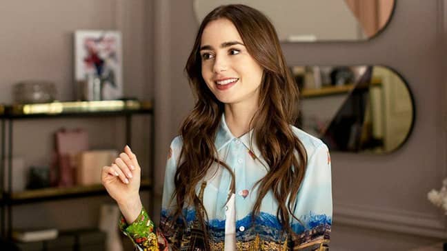 Lily Collins Porn - Lily Collins Revealed Her Emily In Paris Character's Age