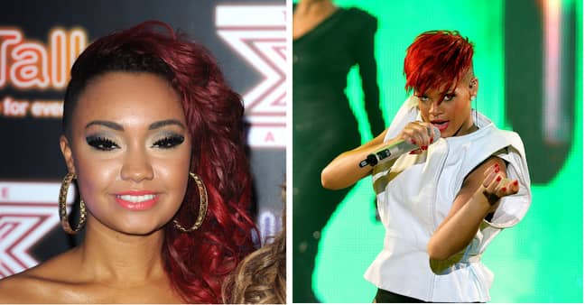 Leigh Anne Race Pop Power Little Mix Star Says X Factor Bosses Cut And Dyed Her Hair To Resemble Rihanna