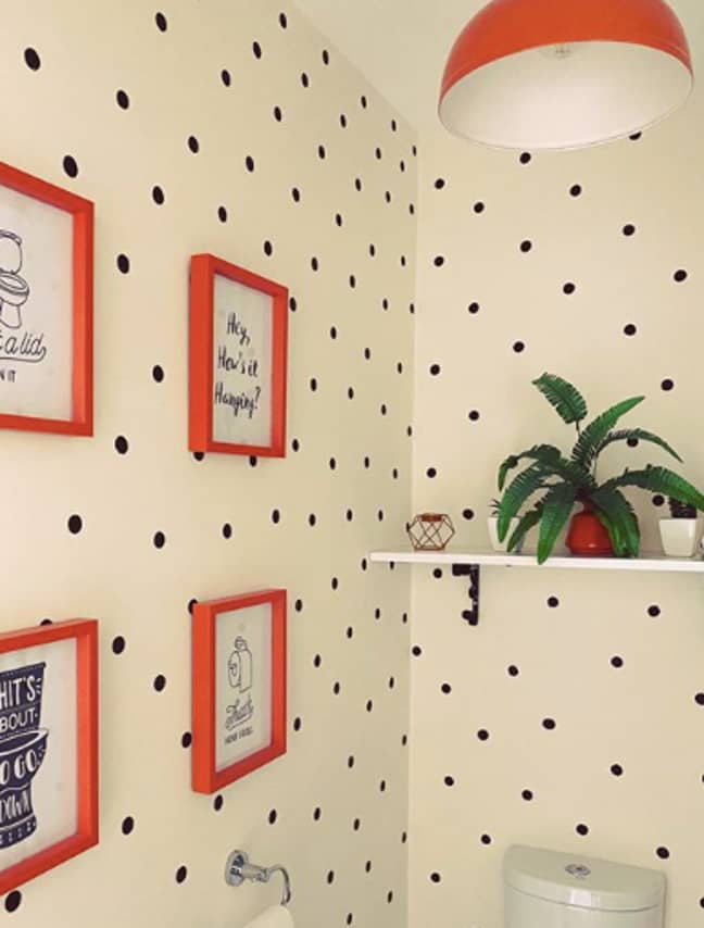 These Polka Dot Feature Walls Are Serious Goals Tyla