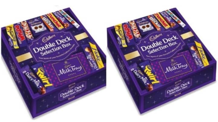 cadbury christmas double deck selection box