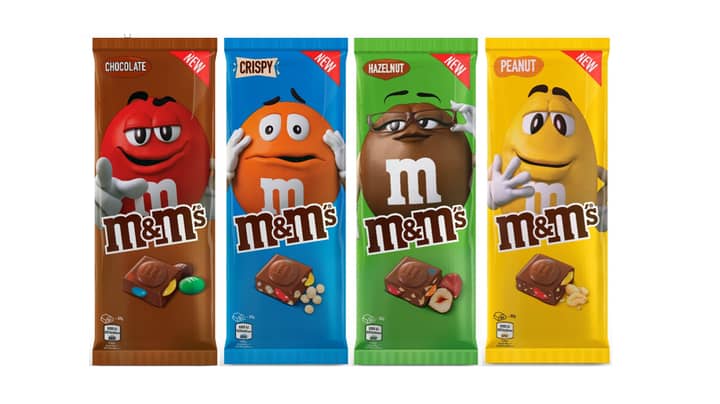M M S Launch First Ever Chocolate Bars In The Uk Tyla