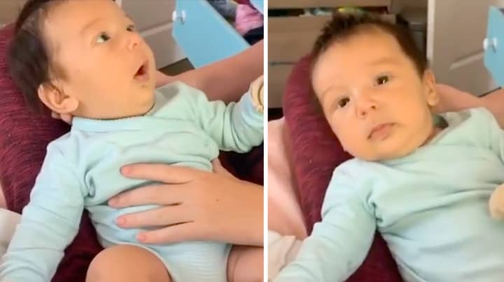 Ten Week Old Baby Says I Love You In Jaw Dropping Footage Tyla